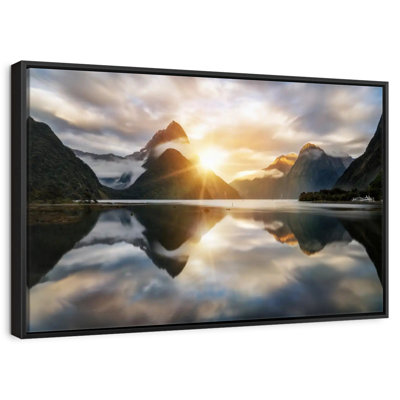 Milford Sound Mountain Sunrise