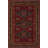 Langley Street Kratz Oriental Floral Burgundy Red Wool Area Rug-1810911856