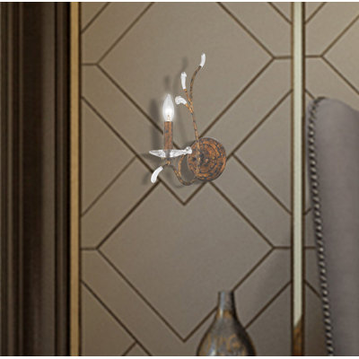 Almirah Steel Candle Wall Light