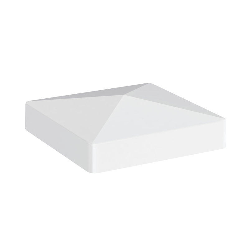 Barrette Outdoor Living White Vinyl Post Cap for Posts