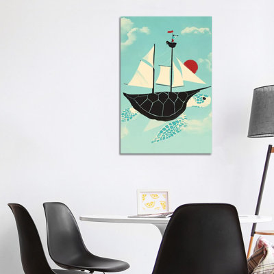 Adrift 1 Piece Wrapped Canvas Wall Art