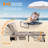 Metal Folding Patio Lounge Chaise-333868577