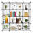 16-cube Organizer Cube Storage Storage Shelves Wire Cube Storage Origami Shelves Metal Grid Multifunction Shelving Unit Modular Cubbies Organizer Bookcase