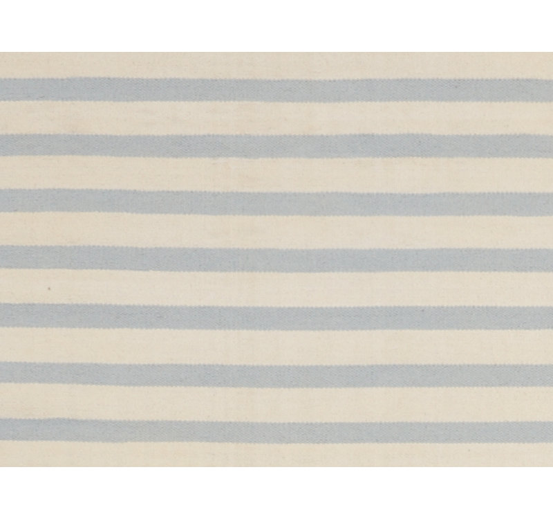 Tapis beige/gris clair handwoven à tissage plat