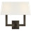 Chapman & Myers Square Tube Double Sconce
