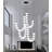 48-Light Globe Chandelier Modern Led Dimmable Light Fixture Black-537331190