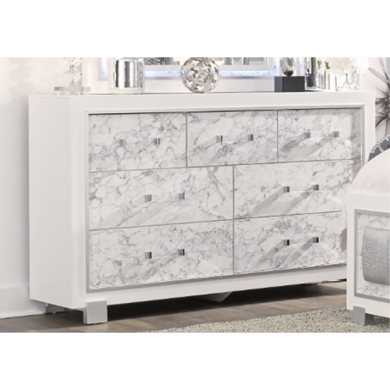 DRESSER SKYE MARBLE WHITE