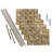 FASÄDE Rings Decorative Vinyl Backsplash 15 sq ft Kit-49435862