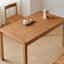 Bureau en bois massif de cerisier durable au design simple-851655405