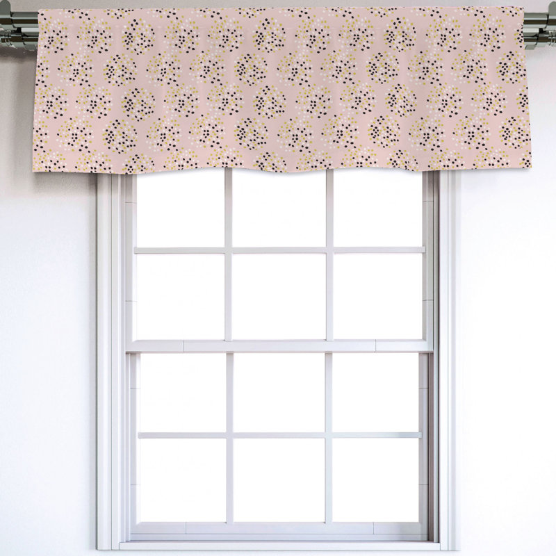 Sateen Ruffled Window Valance