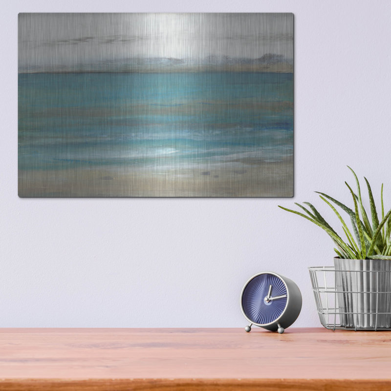 Dovecove «Seashore I» par Tim O'Toole, art mural en métal, H 12 po x l 16 po