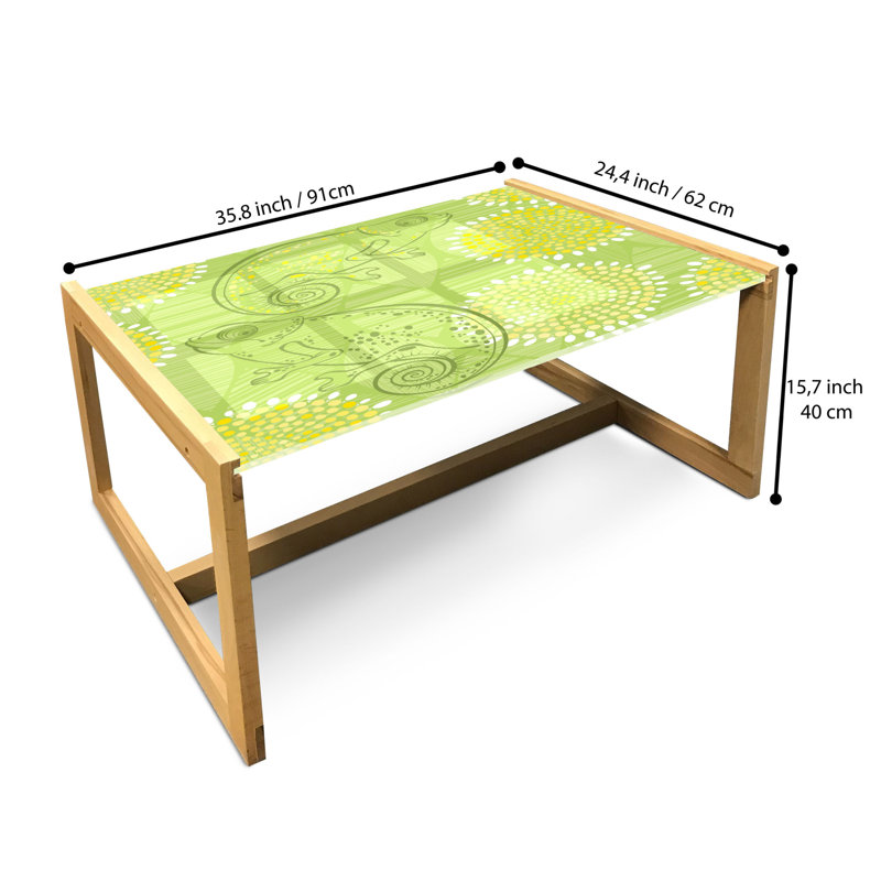 Jaibir Coffee Table, 90cm H x 62cm W x 40cm D