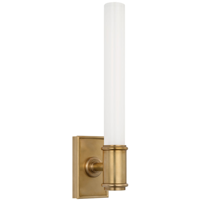 Owen 1 - Light LED Bath Sconce, Antique Burnished Brass