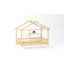 Lit à baldaquin en bois massif pour enfants Andry-946961427-954131423
