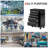 24.2'' W 5 -Drawer Steel Bottom Rollaway Chest with Wheels