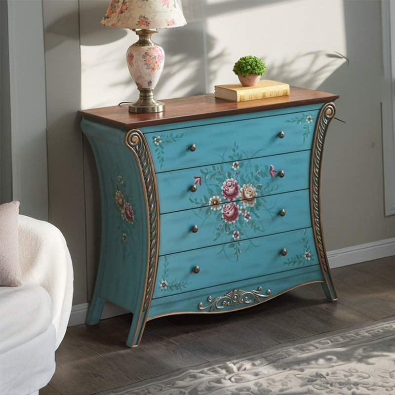 Armoire décorative de style champêtre