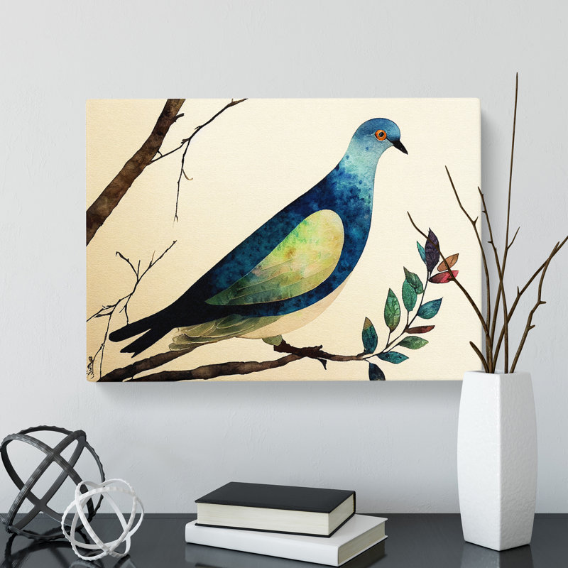 Dove Bird In Vol.7 - Wrapped Canvas, 50cm H x 76cm W x 3cm D