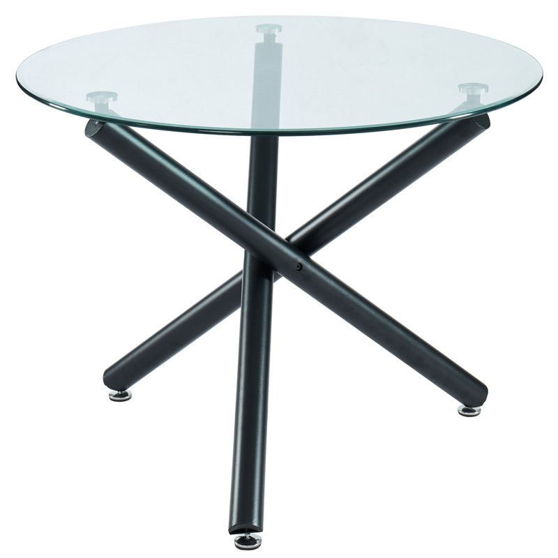 Table de salle à manger Cauvreté, Noir