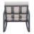 Seadrift Bia Rocking Metal Chair with Cushions-1566247802