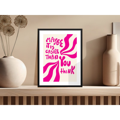 Chalres Single Picture Frame Print