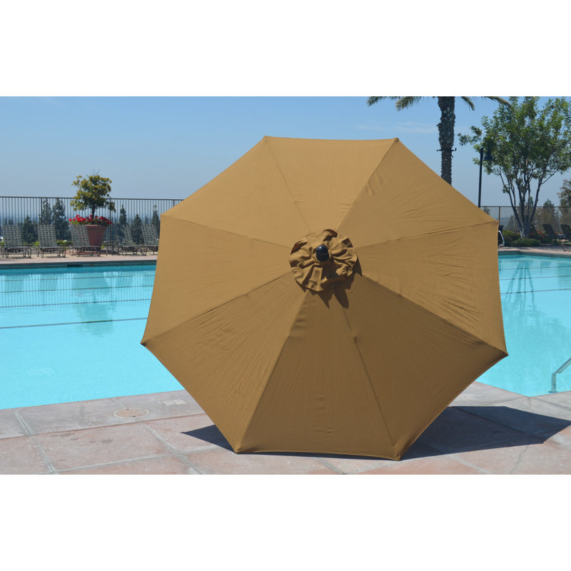 Parasol de marché 9 'Wilmot, Kaki