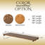 48" Industrial Rustic Wood Wall Shelf - Espresso Real Wooden Shelving