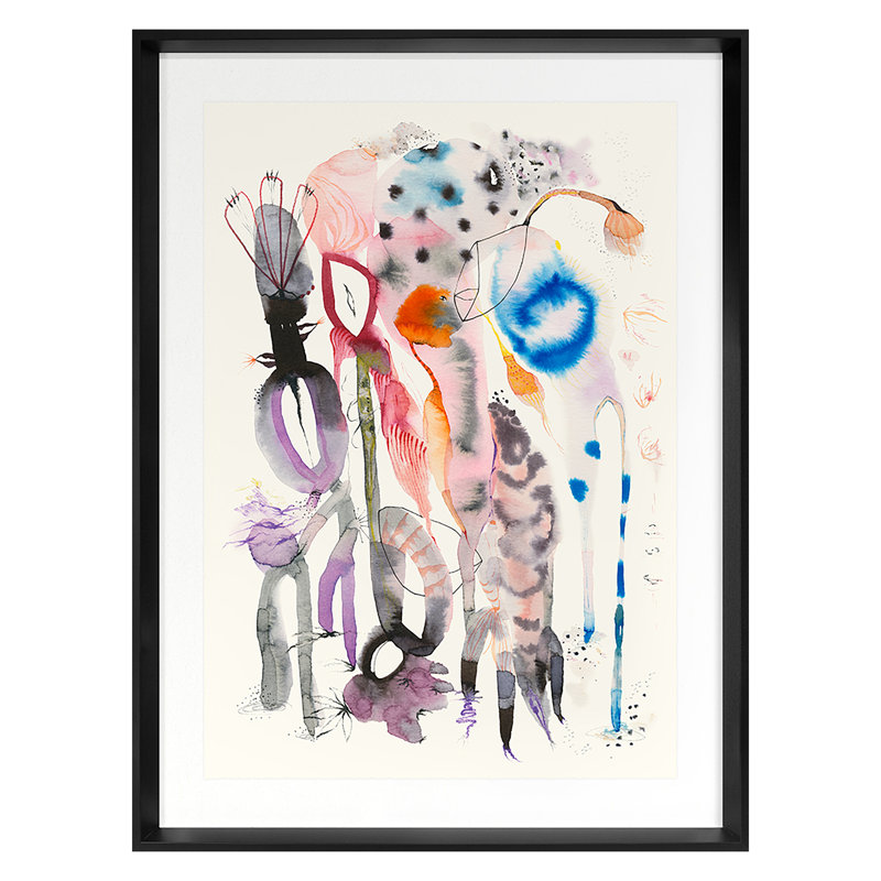 Untitled 8 Print by Suyao Tian, Black, 24" H x 18" W