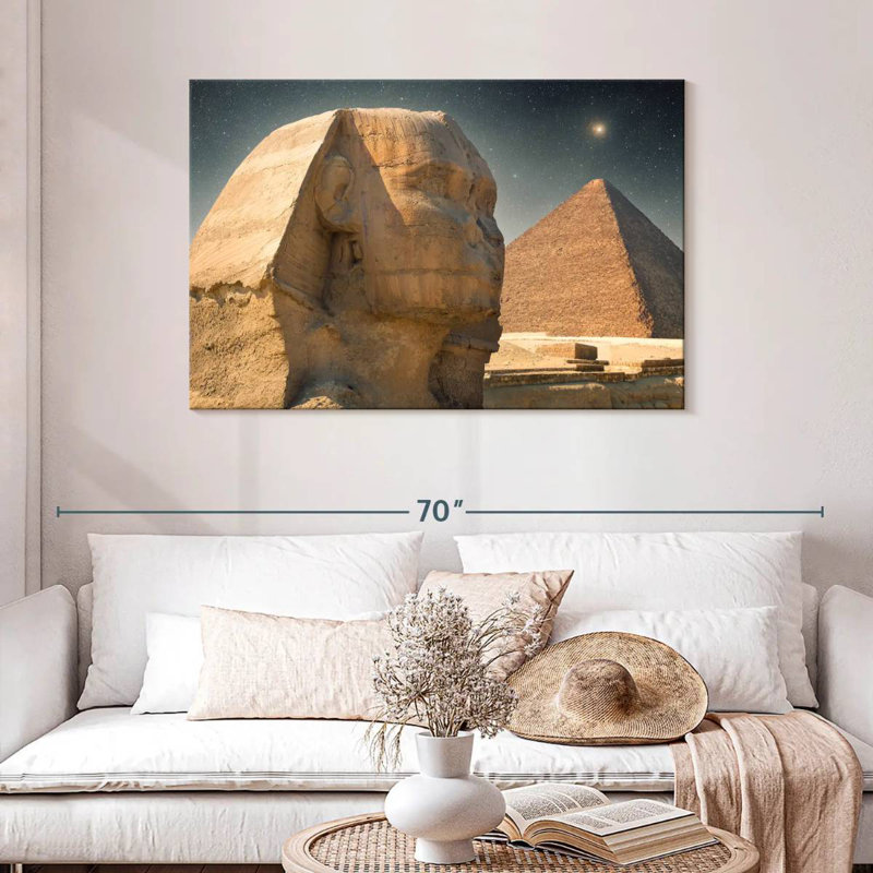 Adella Sphinx, 30" H x 45" W