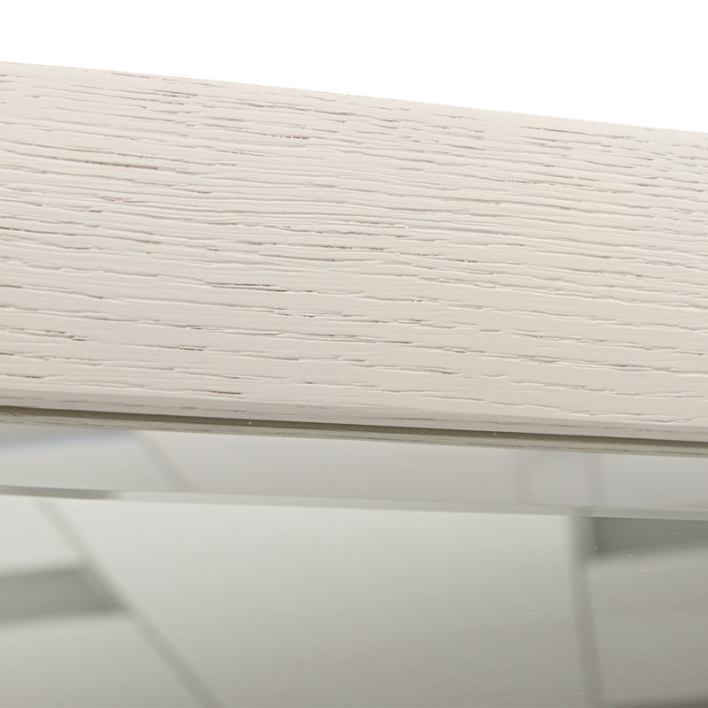 Portrait - Alabaster White Rectangle Dresser Mirror
