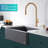 Oletto Single Handle Pull-Down Kitchen Faucet-53024489