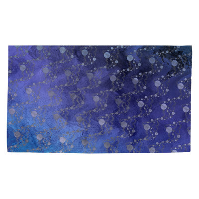 Tapis bleu foncé Avicia