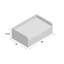 Tablette d'appoint en bois massif avec tiroir Casiano-1293111620