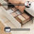 Upholstered Velvet Platform Bed Frame With Wingback Headboard And 4 Storage Drawers-2017086068
