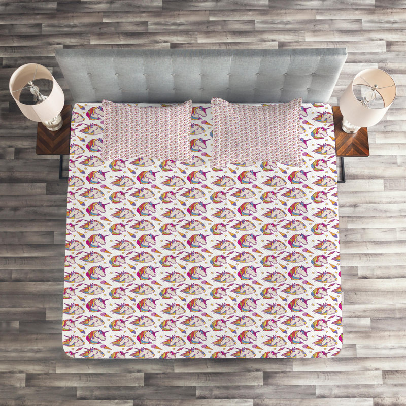 Coverlet, King Bedspread + 2 Shams