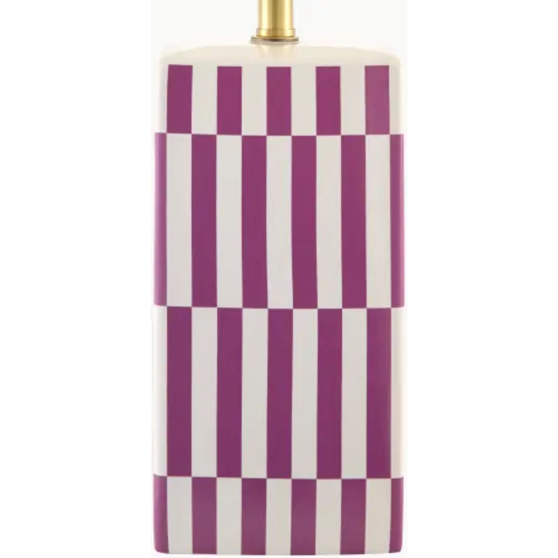 Lampe de table Evert, Mauve, Purple, Lin