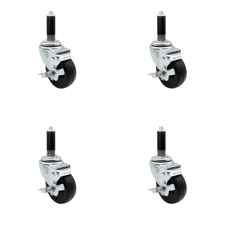 Hard Rubber Caster