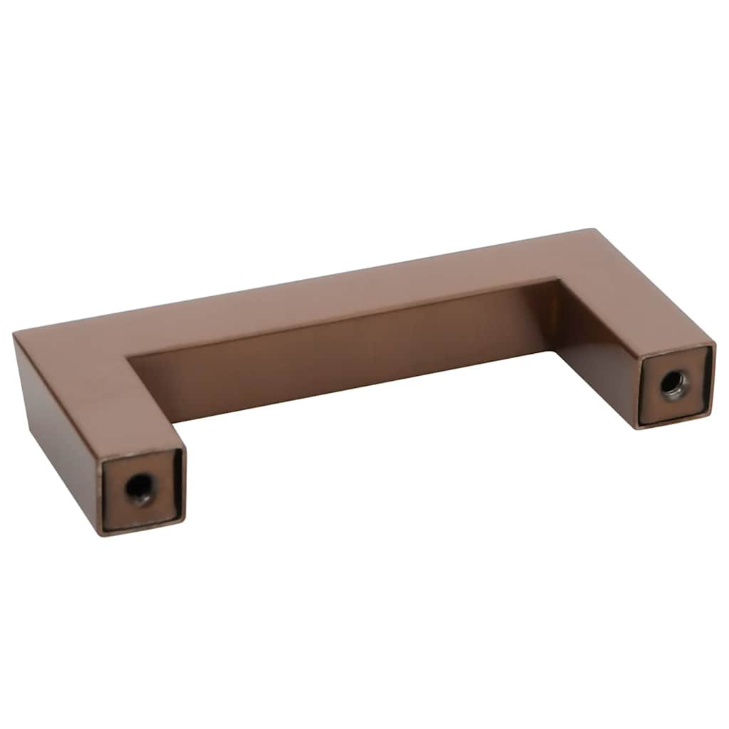 Metro Lane Cabinet Handles 10 Pcs Black 64 Mm Stainless Steel