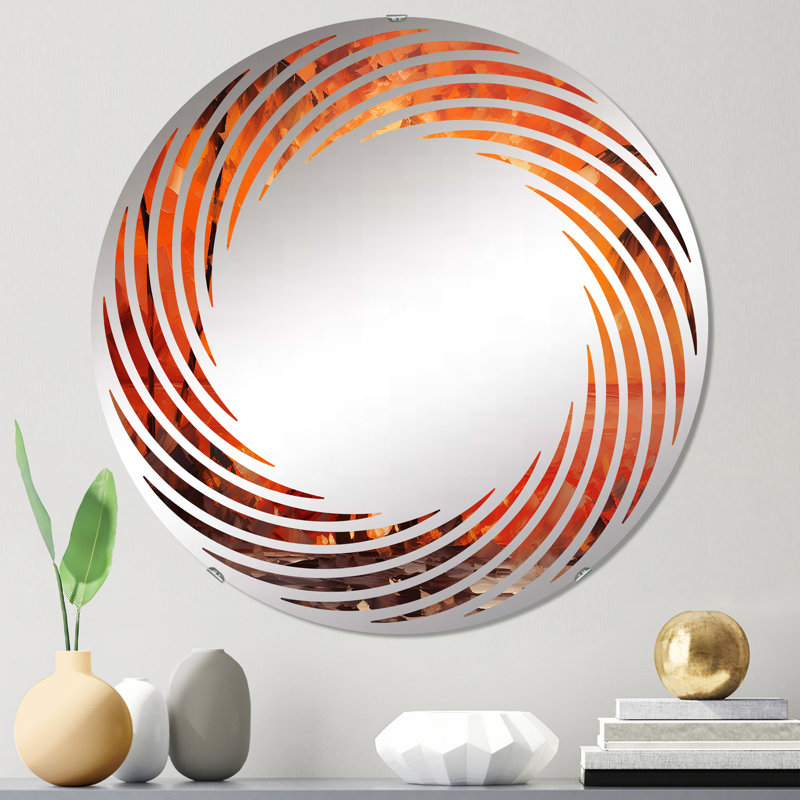 Elfetie Circle Mirror, 23.6" x 23.6"