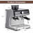 Fashionwu Semi-Automatic Espresso Machine with Frother-98252878