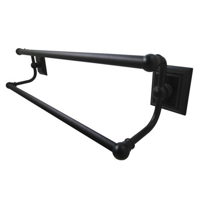 Kingston Brass Millennium 24-Inch Dual Towel Bar