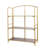 Lejon No Assembly Folding Etagere Bookcase-535560353-478836849