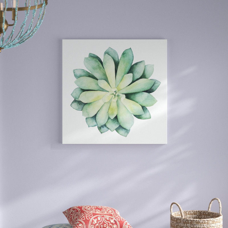 «Tropical Plant VI», reproduction sur toile tendue, H 30 po x l 30 po