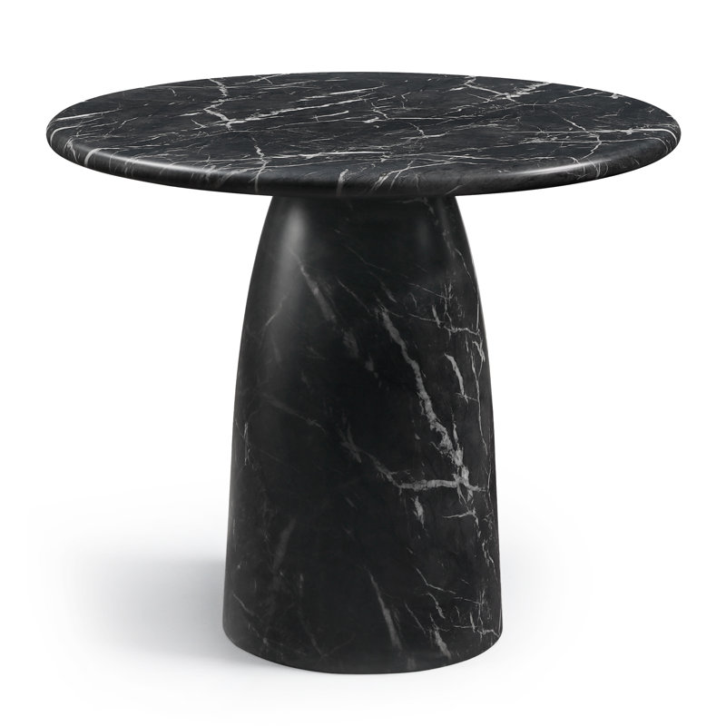 Table de bar Coserza, H 42 po x L 42 po x l 42 po, Noir