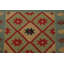 Tapis indien géométrique All-Over Kilim 5 x 8
