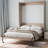 Murphy Bed Kit Twin Size Vertical Deluxe DIY Wall Bed Hardware Folding
