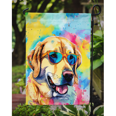 Drapeau de jardin Hippie Dawg
