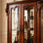 American-style solid wood wine cabinet