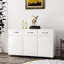 Table d'appoint Three Doors - Blanc