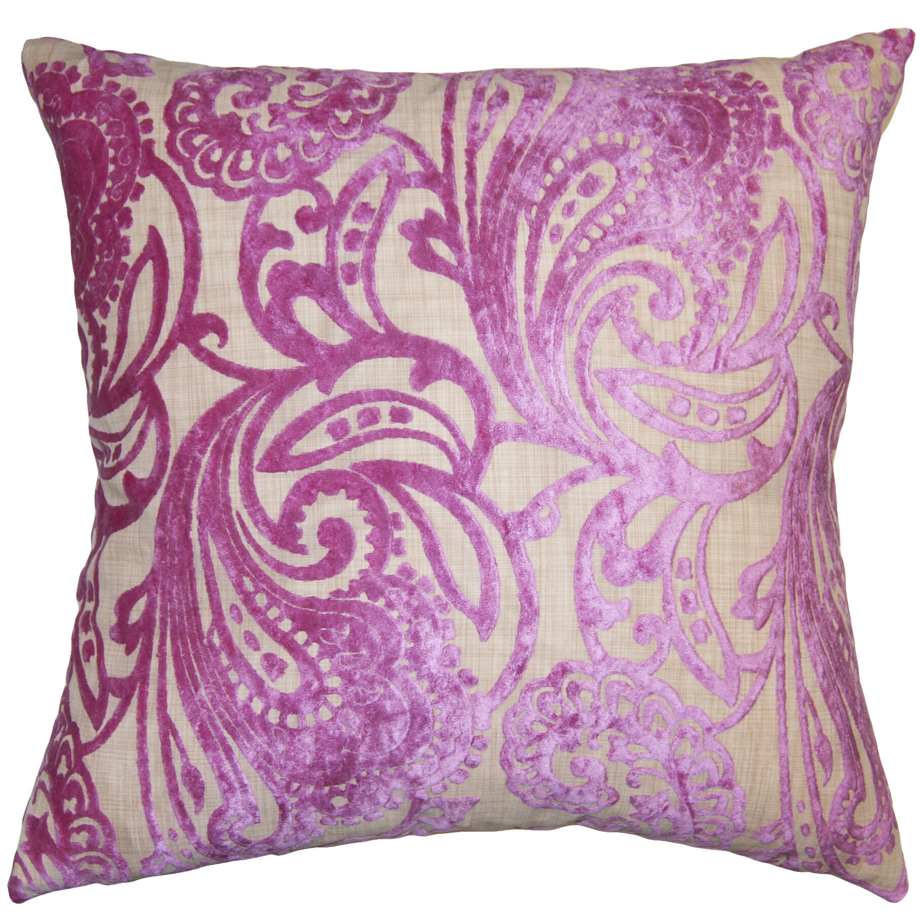 Valentina Engraved Monogram Decorative Pillow