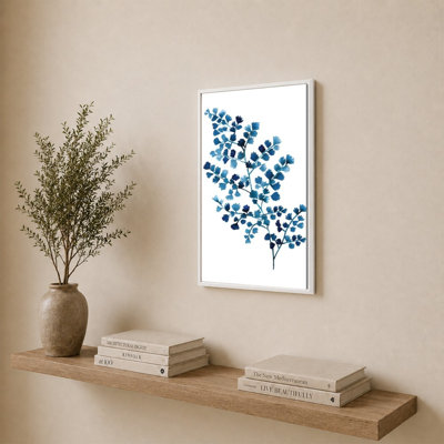 Maidenhair Fern by Mercedes Lopez Charro - Graphic Art on Canvas